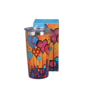 Kubek termiczny prosty MODERN HEARTS