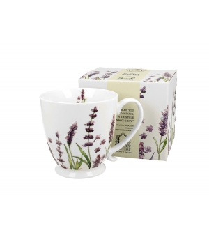 Kubek na stopce jumbo 480 ml CLASSIC LAVENDER