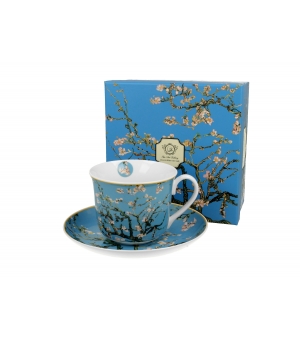 Filiżanka jumbo ze spodkiem Almond Blossom inspired by Van Gogh