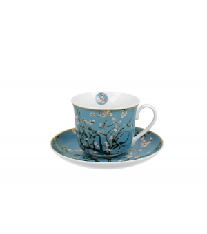 Filiżanka jumbo ze spodkiem Almond Blossom inspired by Van Gogh