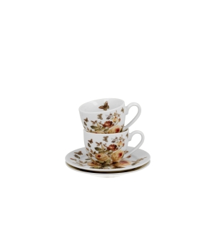 2 filiżanki espresso ze spodkami ZAHRA