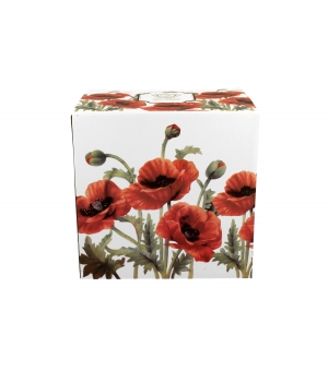 Filiżanka z dzbankiem i spodkiem CLASSIC POPPIES