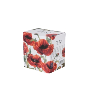 Kubek z zaparzaczem ze stali nierdzewnej CLASSIC POPPIES
