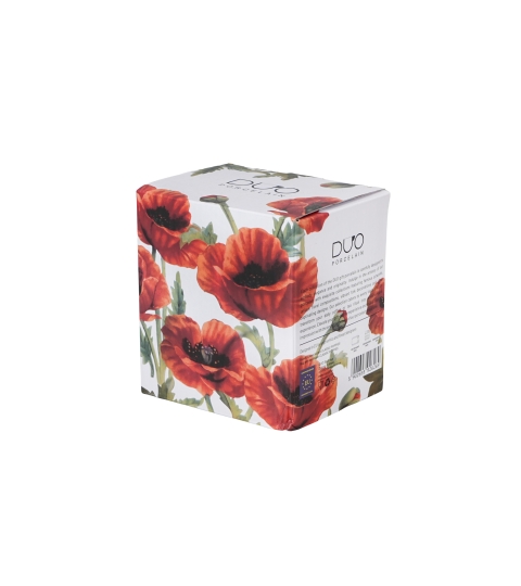 Kubek z zaparzaczem ze stali nierdzewnej CLASSIC POPPIES