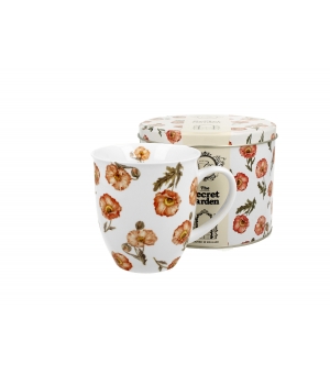 Kubek w metalowej puszce WILD POPPIES