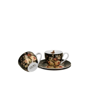 2 filiżanki espresso ze spodkami WARDA