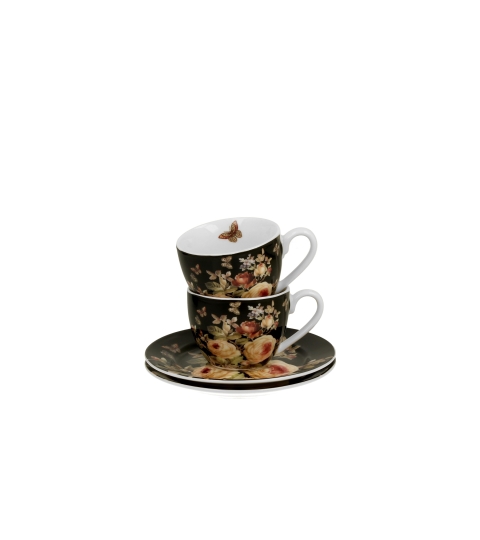 2 filiżanki espresso ze spodkami WARDA