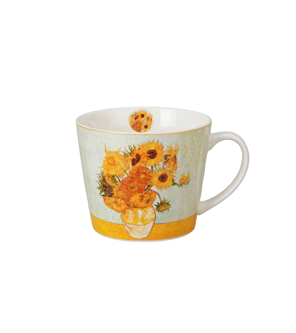 Kubek prosty SUNFLOWERS inspired by Van Gogh