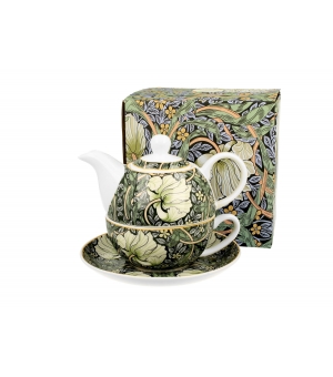 Filiżanka z dzbankiem i spodkiem / Tea for One PIMPERNEL William Morris