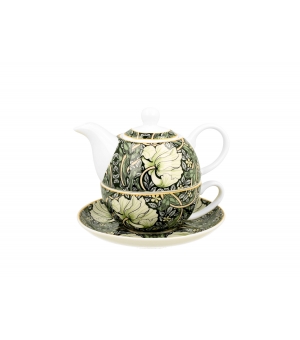 Tea for One porcelanowy / Filiżanka z dzbankiem i spodkiem PIMPERNEL William Morris