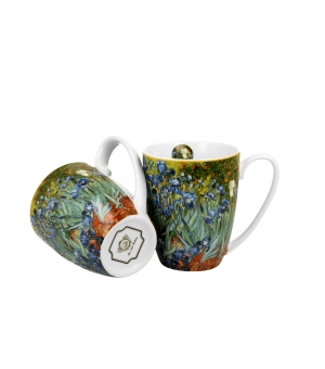 Komplet 2 kubki 380 ml IRISES inspired by V. van Gogh