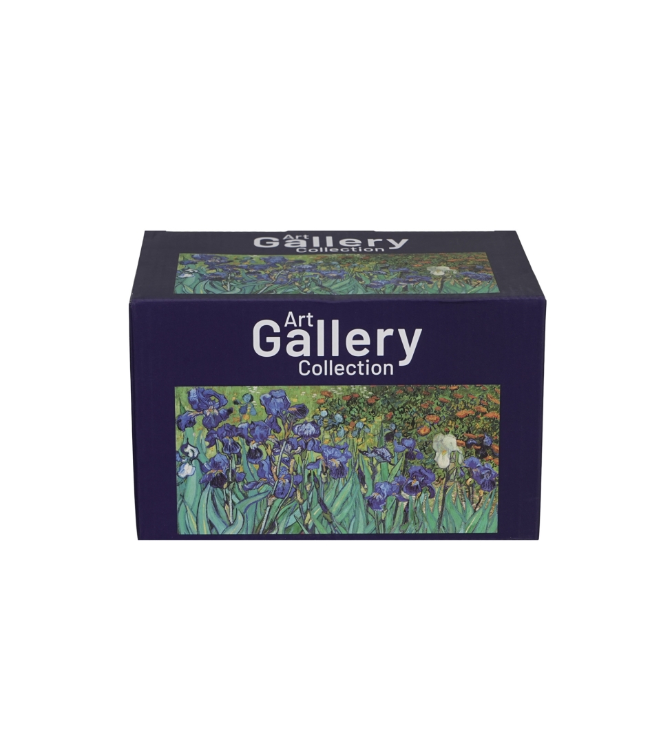 2 kubki classic IRISES inspired by Van Gogh