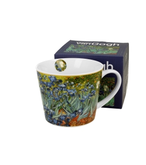 Kubek prosty IRISES inspired by Van Gogh