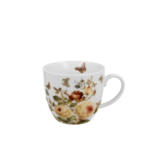 Kubek 460 ml w "koszyczku" ZAHRA (sprzedaż w zestawach po 4 szt.)