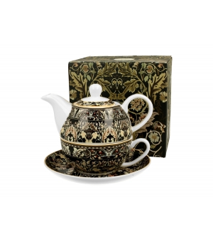 Filiżanka z dzbankiem i spodkiem / Tea for One ACANTHUS LEAVES William Morris