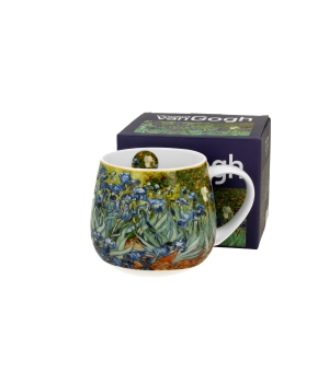 Kubek baryłka IRISES inspired by Van Gogh