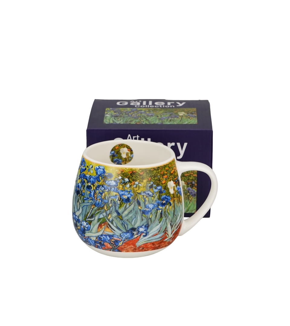 Kubek baryłka IRISES inspired by Van Gogh