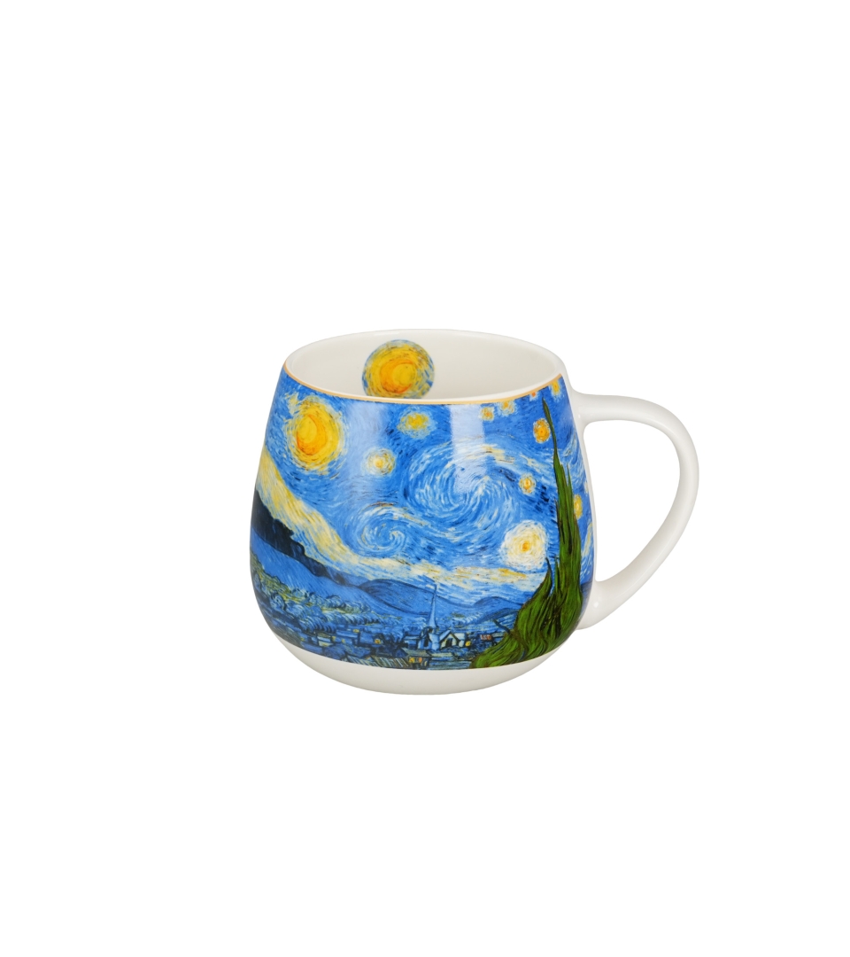 Kubek baryłka STARRY NIGHT inspired by Van Gogh