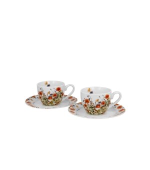 2 filiżanki espresso ze spodkami WILD BIRD
