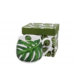 Kubek baryłka 430 ml MONSTERA