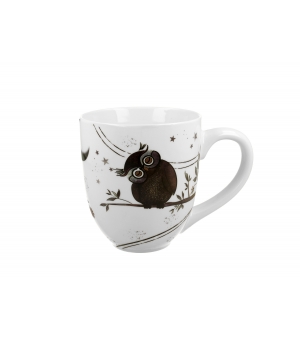 Kubek kubas jumbo XXL 1000 ml CHARMING OWLS