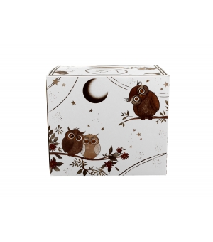 Kubek kubas jumbo XXL 1000 ml CHARMING OWLS