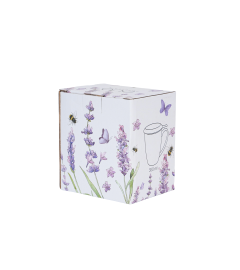 Kubek z zaparzaczem ze stali nierdzewnej CLASSIC LAVENDER
