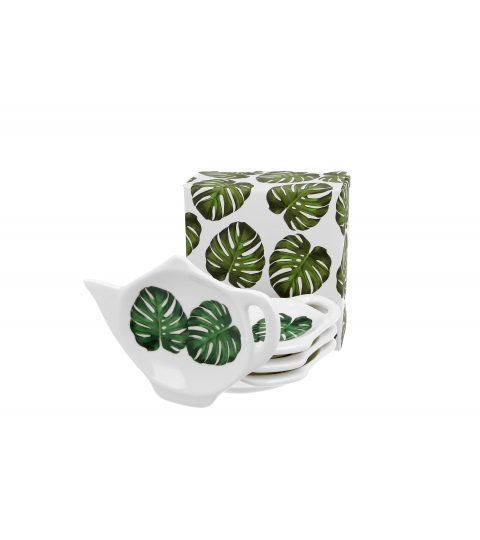 Zestaw 4 podstawek MONSTERA