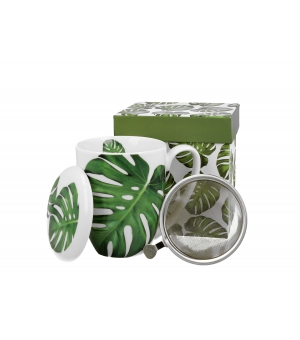 Kubek z zaparzaczem 380 ml MONSTERA