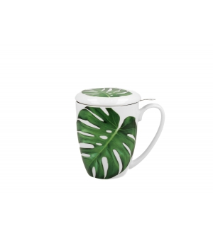 Kubek z zaparzaczem 380 ml MONSTERA