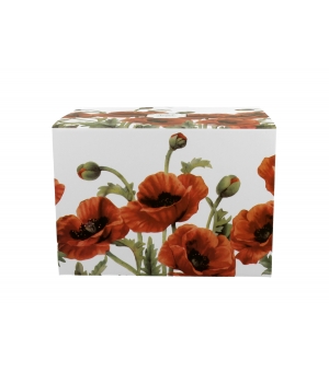 Dzbanek szklany 1000 ml z zaparzaczem CLASSIC POPPIES