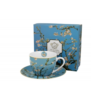Filiżanka ze spodkiem 270 ml Almond Blossom inspired by V. van Gogh