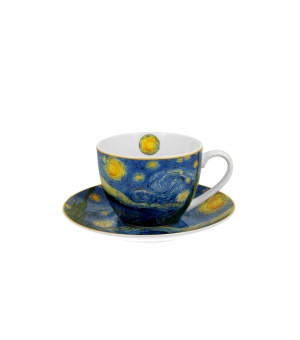 Filiżanka ze spodkiem 270 ml STARRY NIGHT inspired by V. van Gogh