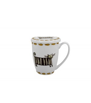 Kubek z zaparzaczem (colorbox) CLASSIC CATS