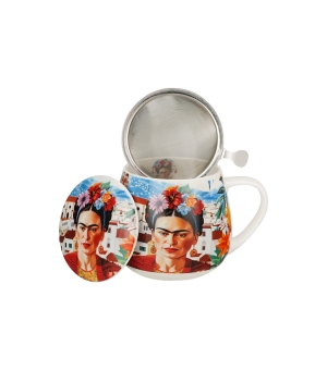 Zaparzacz baryłka MEXICAN ART RED