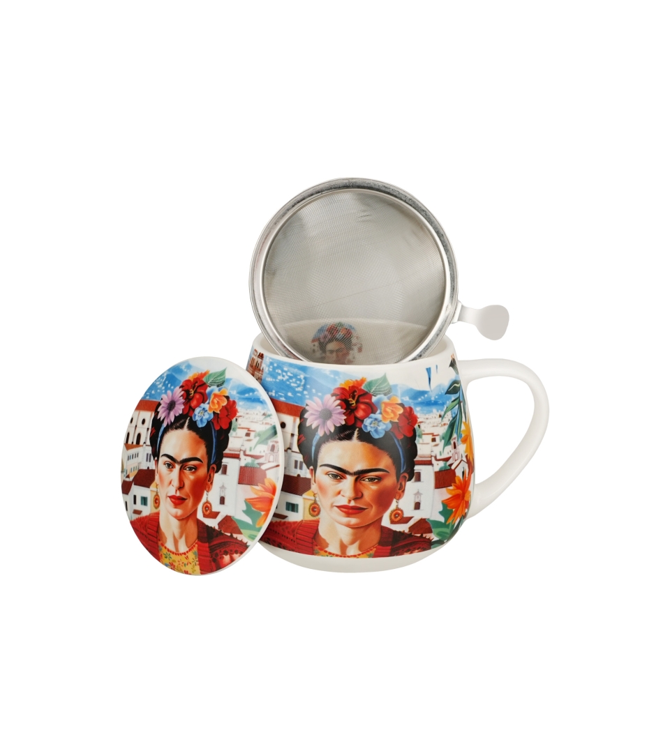 Zaparzacz baryłka MEXICAN ART RED