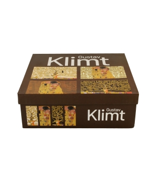 Komplet 4 kubki classic inspired by Gustav Klimt