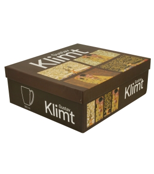 Komplet 4 kubki classic inspired by Gustav Klimt