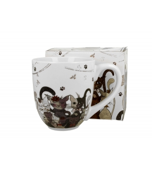 Kubek kubas jumbo XXL 1000 ml CATS FAMILY
