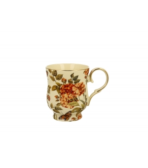 ECRU Kubek 450 ml HERBAL ROSES