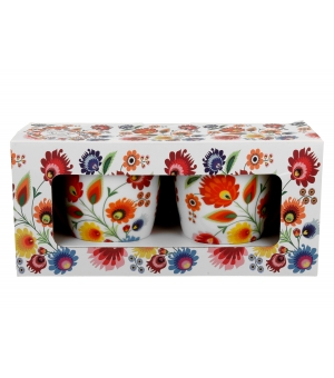 2 kubki classic ŁOWICZ (window box)