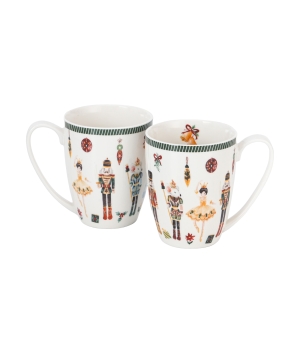 2 kubki classic "opakowanie szuflada" CHRISTMAS NUTCRACKER