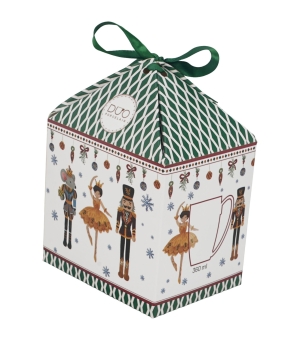 Kubek classic w pudełku z kokardą NUTCRACKERS