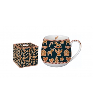 Kubek baryłka GINGERBREAD NAVY