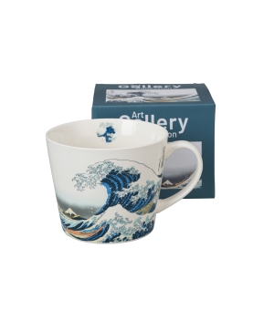 Kubek prosty THE GREAT WAVE inspired by HOKUSAI
