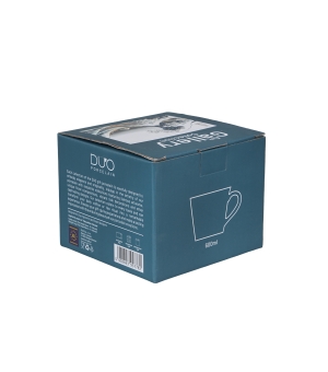 Kubek prosty THE GREAT WAVE inspired by HOKUSAI