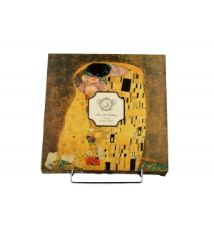 Komplet 2 talerze deserowe THE KISS CLASSIC inspired by Klimt