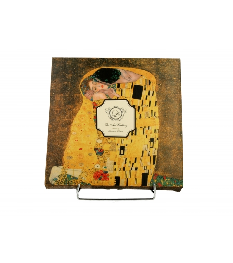 Komplet 2 talerze deserowe THE KISS CLASSIC inspired by Klimt