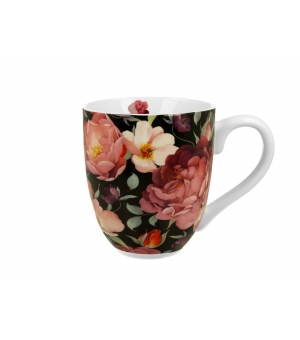 Kubek XXL SPRING ROSES BLACK