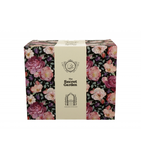 Kubek XXL SPRING ROSES BLACK